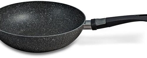 Beaver Brand STONEROCK Wok-Pfanne, Ø28cm, grau
