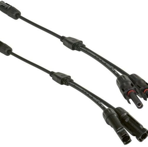 NLS MC4-Y Erweiterungs-Kabelset, schwarz