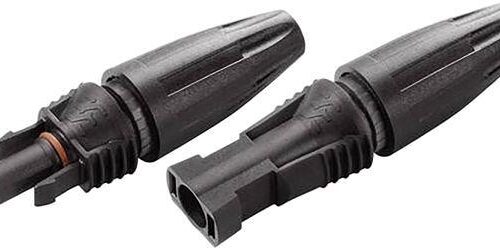 Solara MC4-Stecker-Set, schwarz