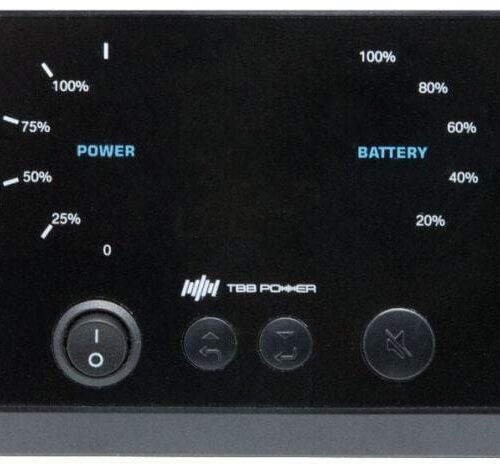 TBB Power MEH-B Batteriemonitor, schwarz
