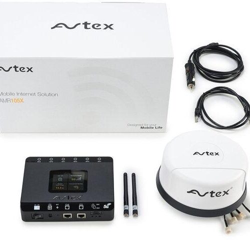 Avtex AMR105X Router 5G LTE-Antenne, CAT 18 – WIFI 6, weiß