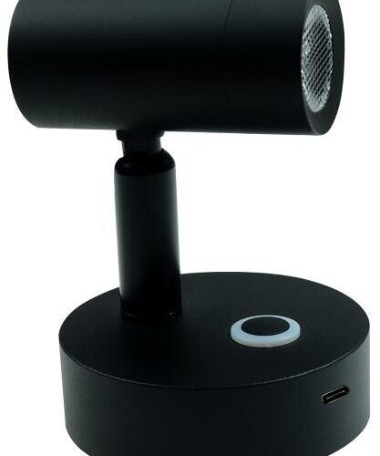 David Communication Aufbauleuchte, 10-30V, 2,2W, schwarz