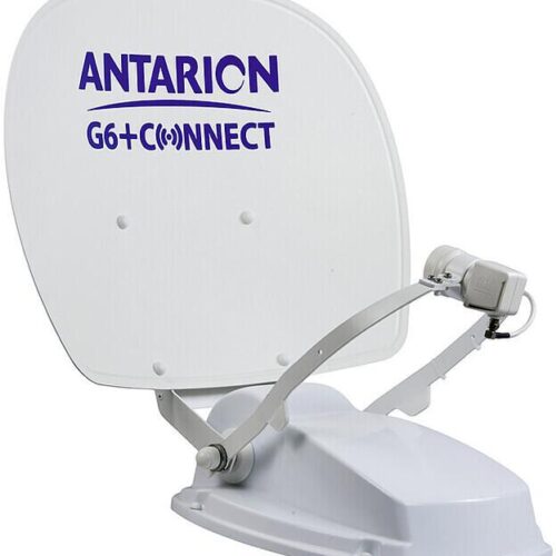 Antarion G6+ Connect automatische Satanlage, 60cm, Single, Parabolantenne, weiß