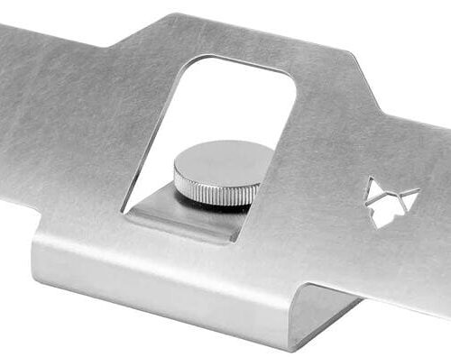 FENNEK Feuerplattenadapter für Flammlachshalter, Edelstahl