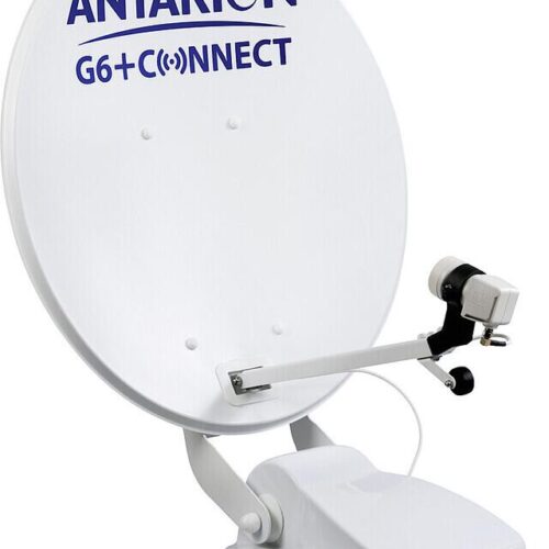 Antarion G6+ Connect automatische Satanlage, 65cm, Single, Parabolantenne, weiß