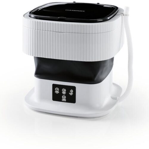 EASYmaxx Mini-Waschmaschine, faltbar, weiß/schwarz