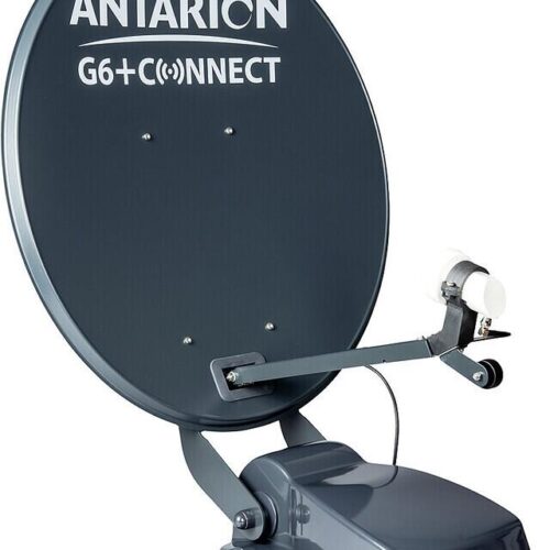 Antarion G6+ Connect automatische Satanlage, 65cm, Single, Parabolantenne, grau