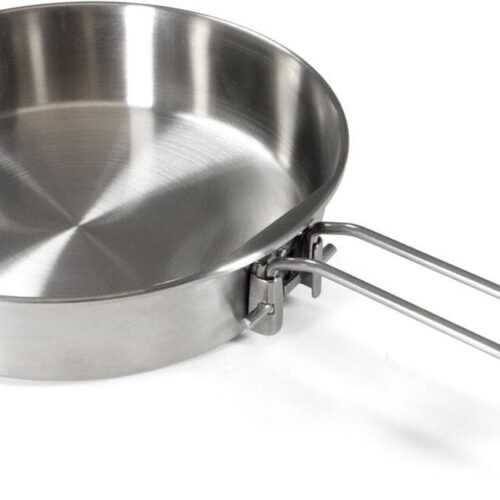 Origin Outdoors Edelstahlpfanne, Ø 18 cm