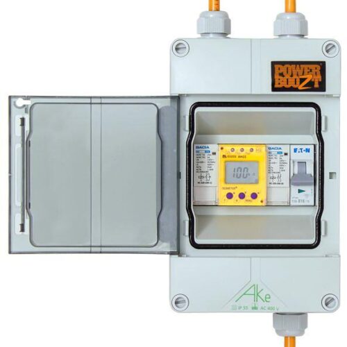 Powerboozt IBW 230-25c Sicherungskasten, 230V, 5750W, weiß
