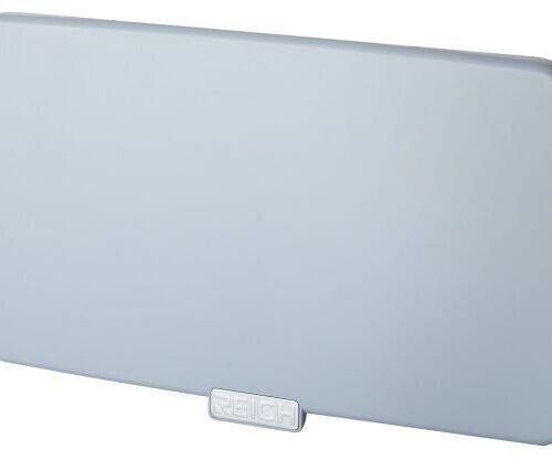 Reich Deckel, Smart Supply, 2-fach, grau matt