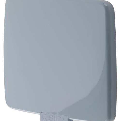 Reich Deckel, Smart Supply, 1-fach, grau glänzend