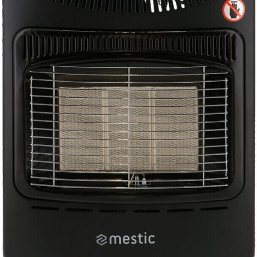 Mestic MRK-100M Gasheizung, 30 mbar, schwarz