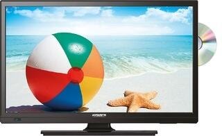 Antarion Fernseher 19 (48cm) DVD, DVBT-2, schwarz