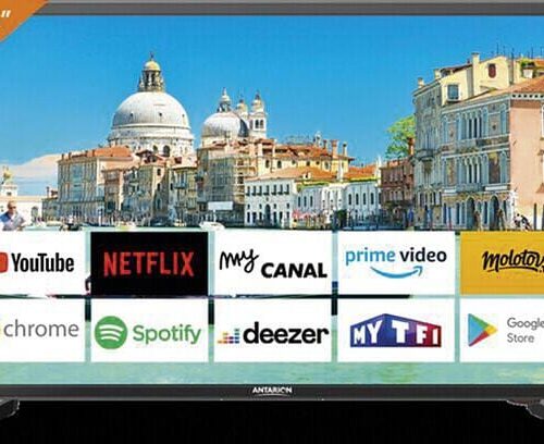 Antarion Smart TV, 24 (61cm), Ultra HD DVB-T2, Android 14.0, schwarz