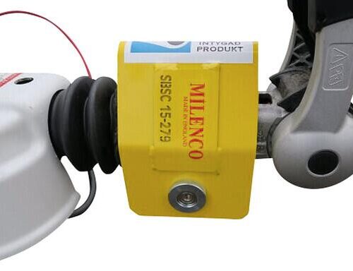 MILENCO Deichselschloss Super Heavy AKS 3004 Schwedische Version