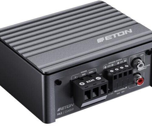 ETON 2-Kanal Micro-Verstärker, PA 2, Class D, Amp mit 2x85W
