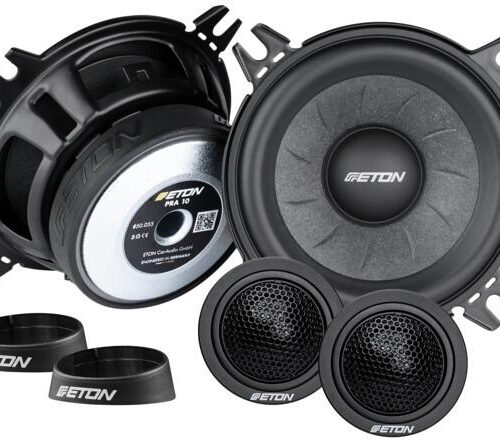 ETON PRA 10 Soundsystem, 2-Wege Komponentensystem, schwarz