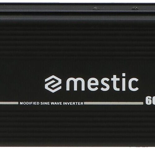 Mestic MMI-600 Wechselrichter, modifiziert, schwarz