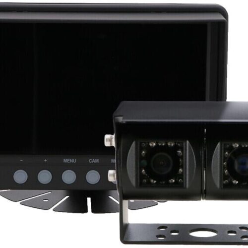 Mestic MC-210 Rückfahrkamera, 2 Kameras, schwarz