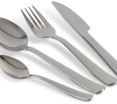 Camp4 Edelstahl Besteck-Set, 16-teilig