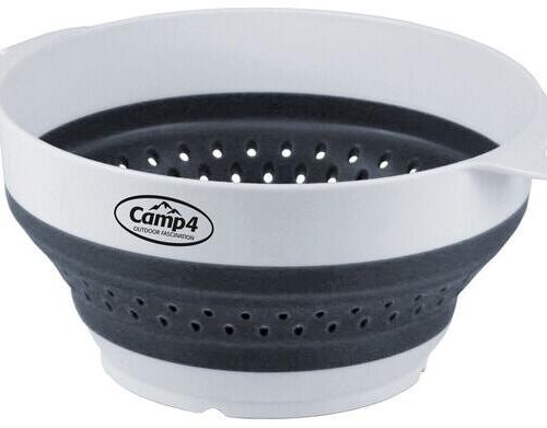 Camp4 Silikon Faltsieb, weiß/grau