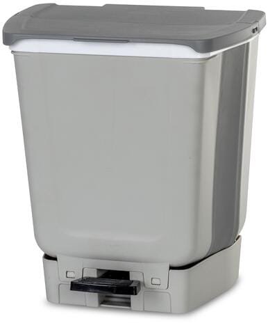 Camp4 faltbarer Mülleimer, 10l, grau/anthrazit