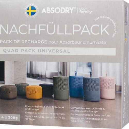 Absodry Nachfüllpackung Duo Family für Series 3