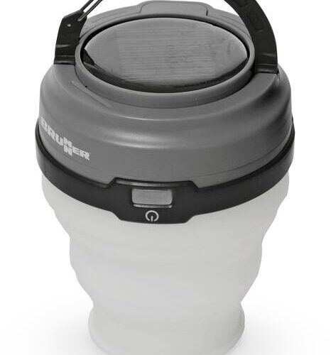 Brunner Pollux LED-Solarleuchte, grau