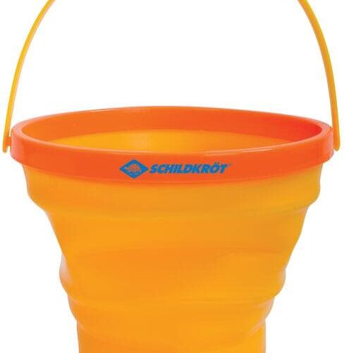 Schildkröt Falteimer, 20x22x4cm, orange