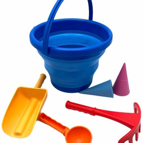 Schildkröt Sand Toys 7 in 1, blau