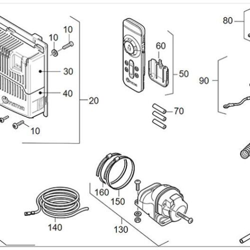 Zubehörpaket XT 2 - Truma Ersatzteil Nr. 60020-00146 -