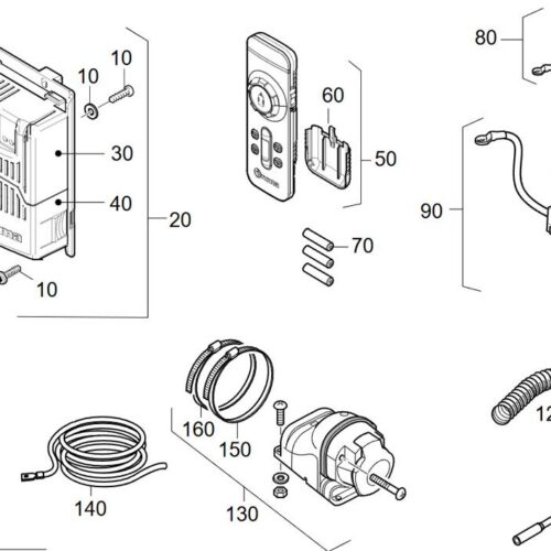 Zubehörpaket XT 4 1/2 - Truma Ersatzteil Nr. 60020-00149