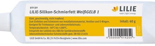 Lilie campere Silikon Schmierfett-Weißgelb
