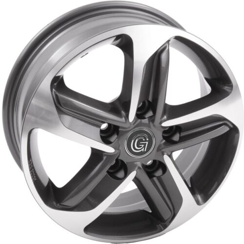 Goldschmitt GSM10 Aluminium-Felgen für MB Sprinter W907 ab Bj. 2006, für den Wintereinsatz, 6,5 x 16, LK6x130, Anthrazit Polished