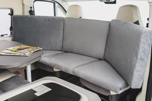 Relax Sofabank für Ducato/Sprinter/Transit/TGE/Crafter, grau