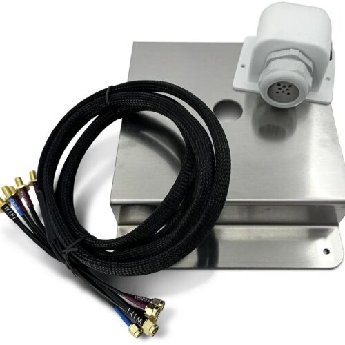 SELFSAT Dachmontageplatte, Dachdurchführung und 2m Kabelsatz, für SELFSAT 5G Antenne