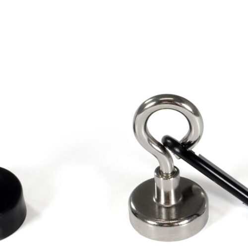 BasicNature magnetischer Haken, Tragkraft 5 kg, 2 Stück