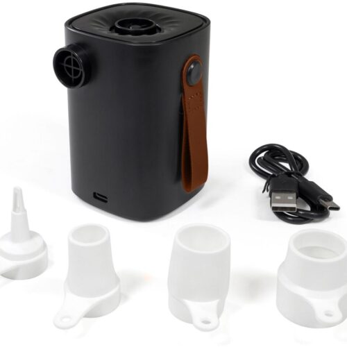 Origin Outdoors Pump&Go Elektrische Luftpumpe, schwarz