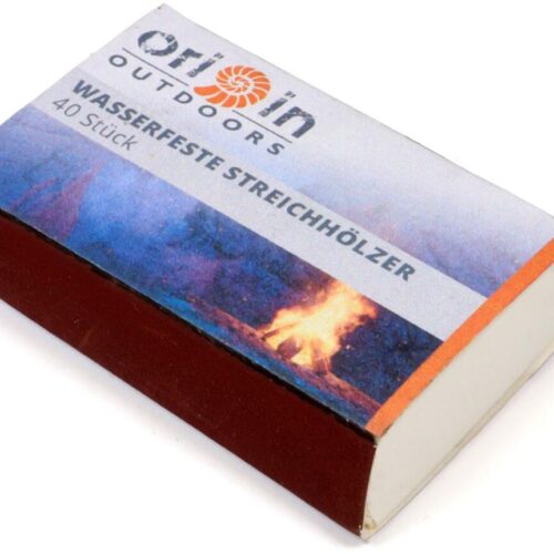 Origin Outdoors Streichhölzer, wasserfeste, 40 Stück pro Schachtel, 10 Schachteln
