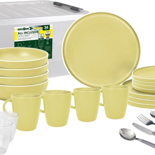 Brunner All Inclusive Dolomit, 36-teilig, gelb