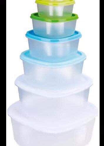 Aufbewahrungsdosen für Lebensmittel, 14 tlg.