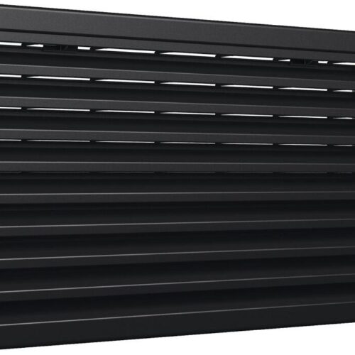 Thetford Vent Lüftungsgitter, 432×257mm, schwarz