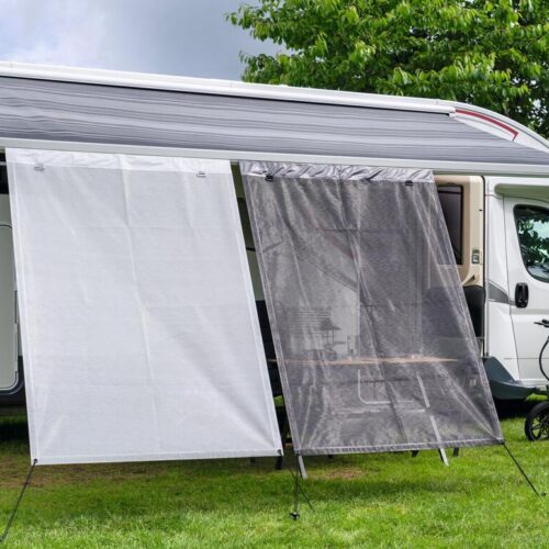 Travellife Atina Sonnenschutzwand, 430x175cm, schwarz