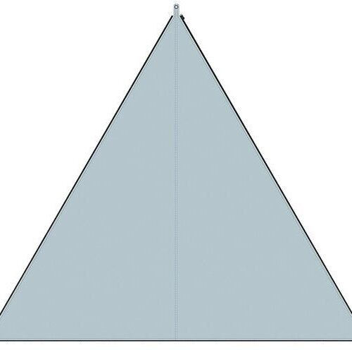 Bent TC-Zip Canvas Verbindbares Sonnensegel, Scandinavian Design, himmelblau