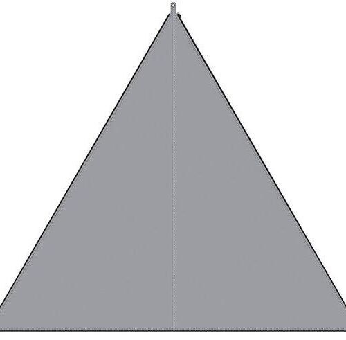 Bent TC-Zip Canvas Verbindbares Sonnensegel, Scandinavian Design, grau