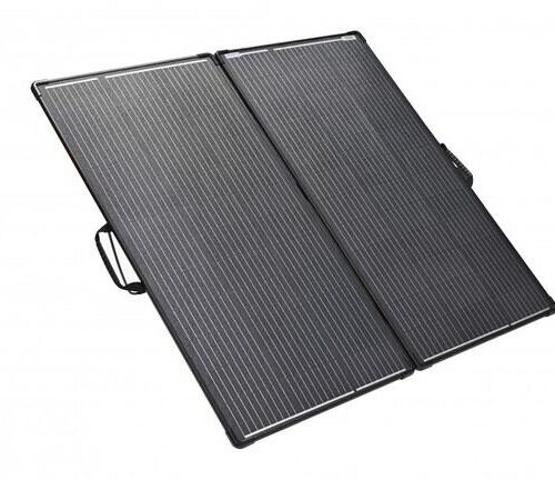 Antarion Solarpanel, 2x110W, faltbar, schwarz