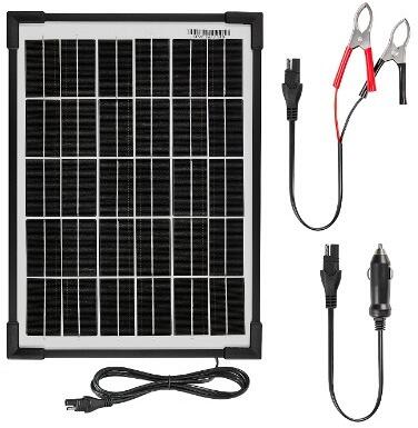 Ring RSP1000 Solarpanel, 12V, 10W, schwarz/weiß