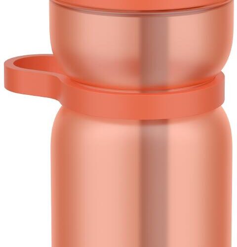 Mepal Flip Sport-Trinkflasche, 600ml, Peach orange