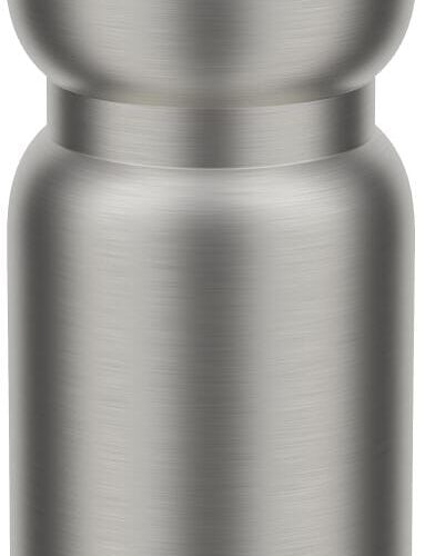 Mepal Pull Edelstahl Sport-Trinkflasche, 800ml, Ceramic White