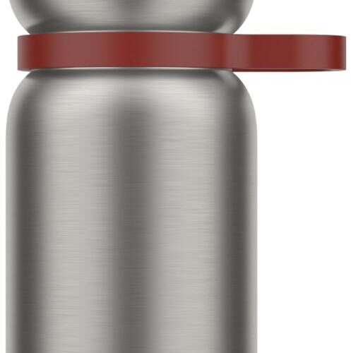 Mepal Twist Sport Thermo-Trinkflasche, 600ml, Mountain red
